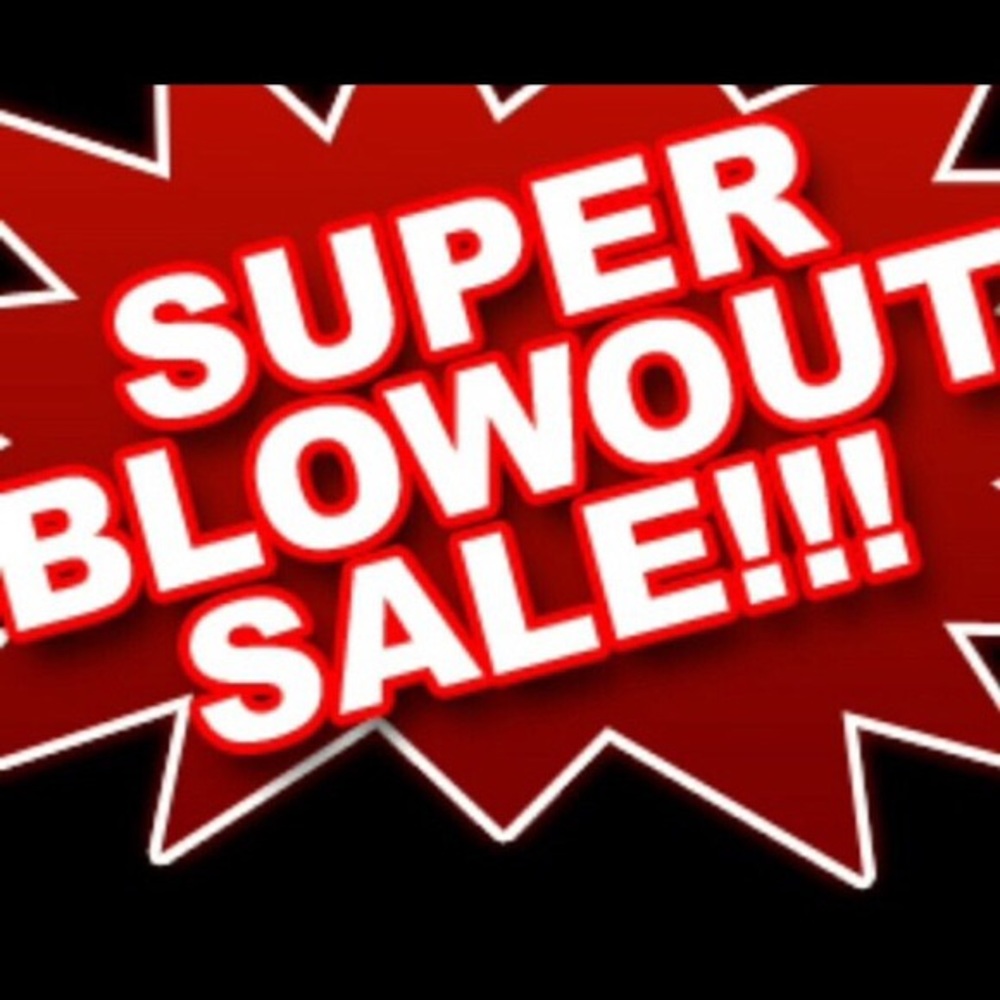 Closet Blowout Sale